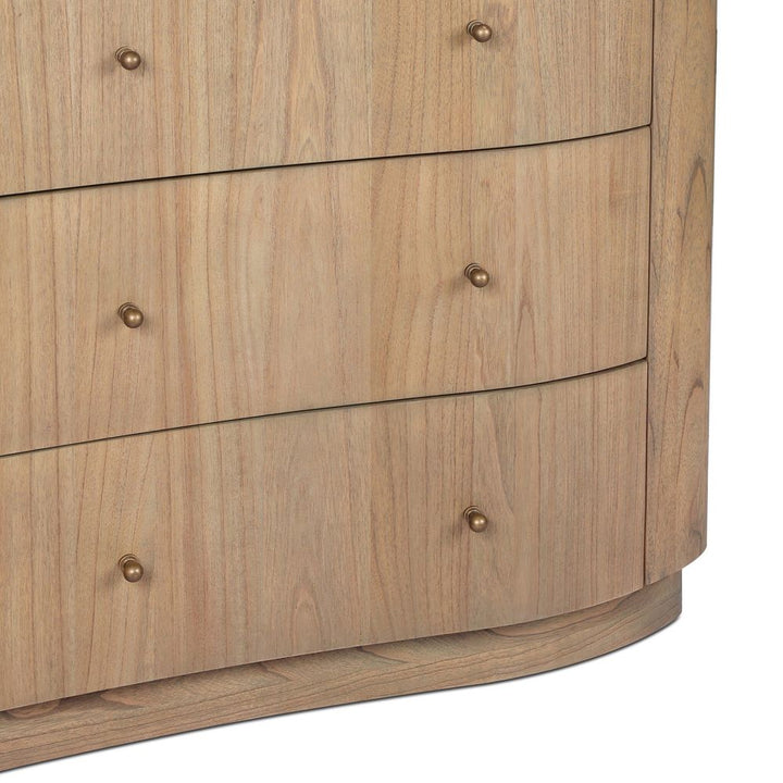 Boa 6 Drawer Dresser - Sandy Mindi Veneer