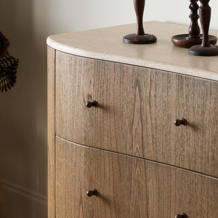 Boa 6 Drawer Dresser - Sandy Mindi Veneer