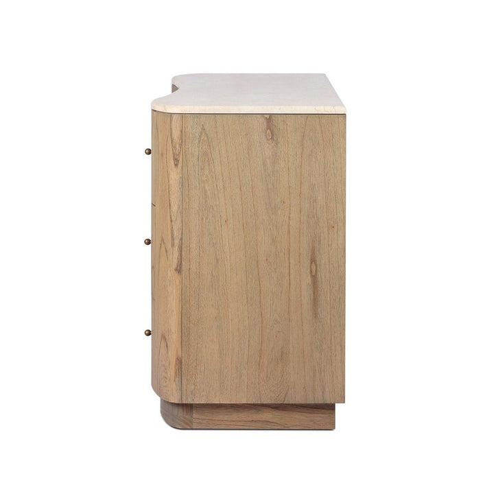 Dressers & Chests Boa 6 Drawer Dresser - Sandy Mindi Veneer