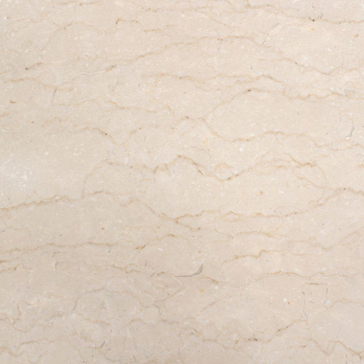 Boa Nightstand - Cream Marble