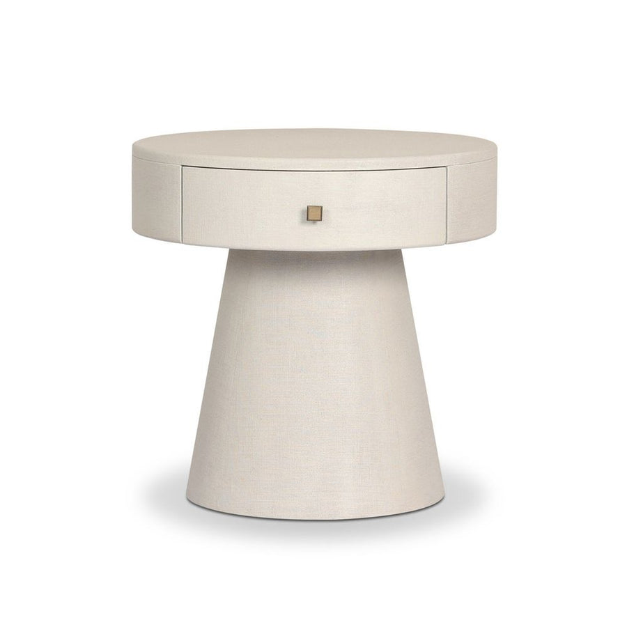Nightstands Chiro Nightstand - Ivory Painted Linen