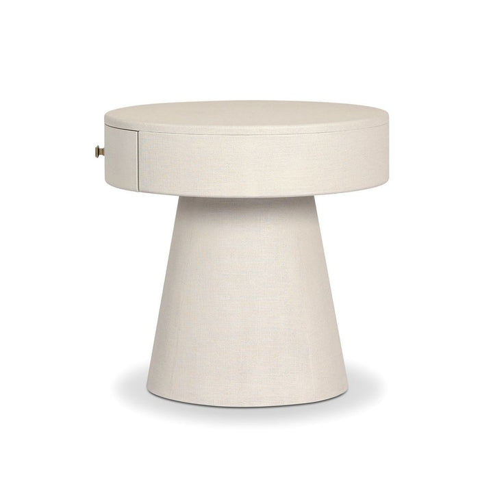 Nightstands Chiro Nightstand - Ivory Painted Linen