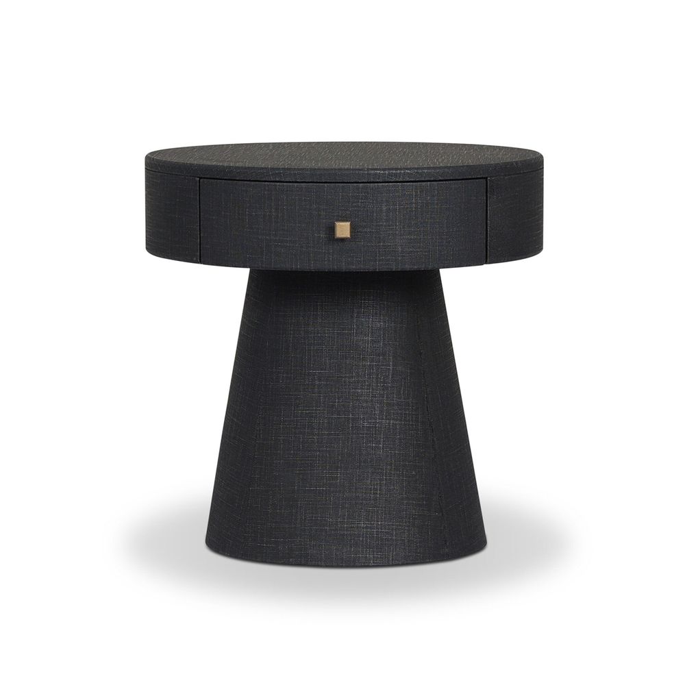 Nightstands Chiro Nightstand - Black Linen