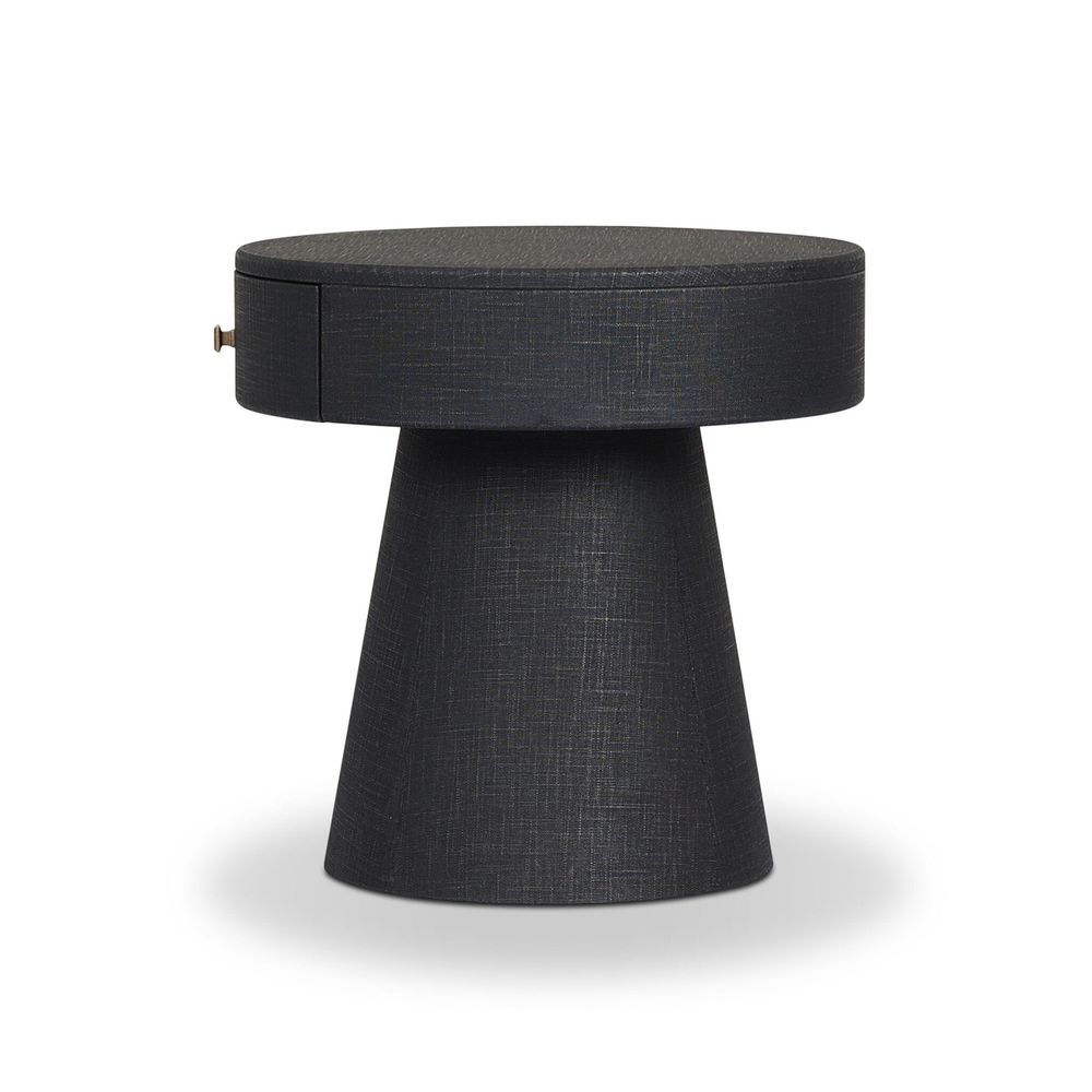 Nightstands Chiro Nightstand - Black Linen