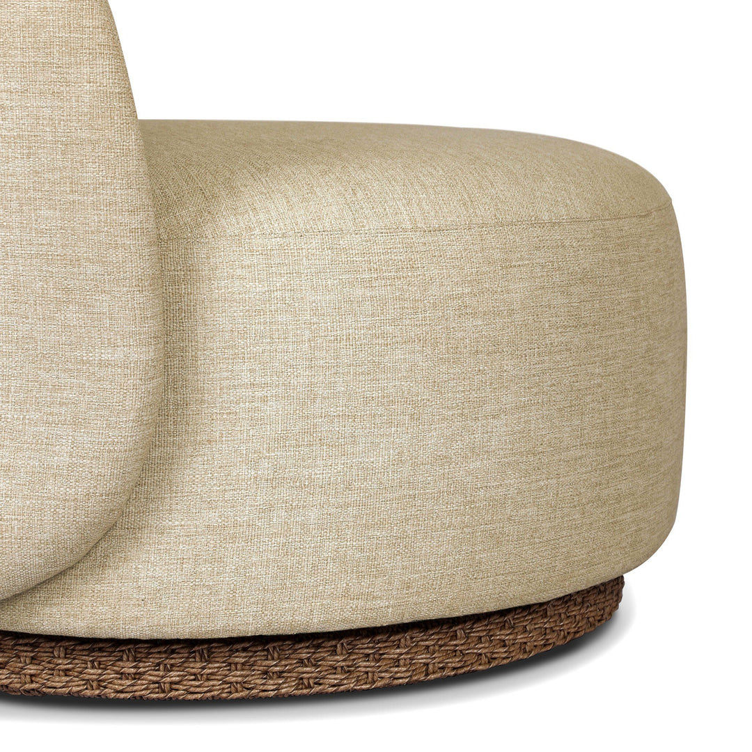 Quaid Outdoor Swivel Chair