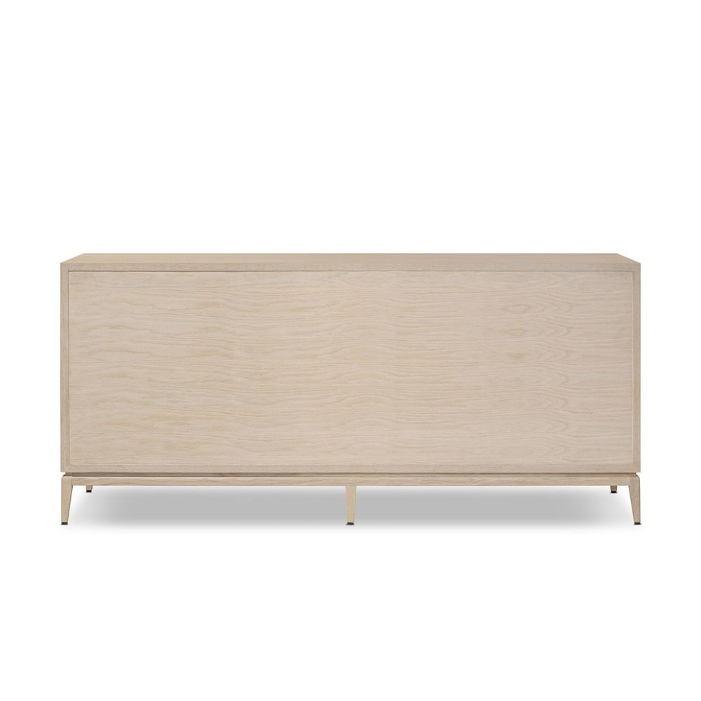 Rosenell 6 Drawer Dresser - Natural Paper Cord