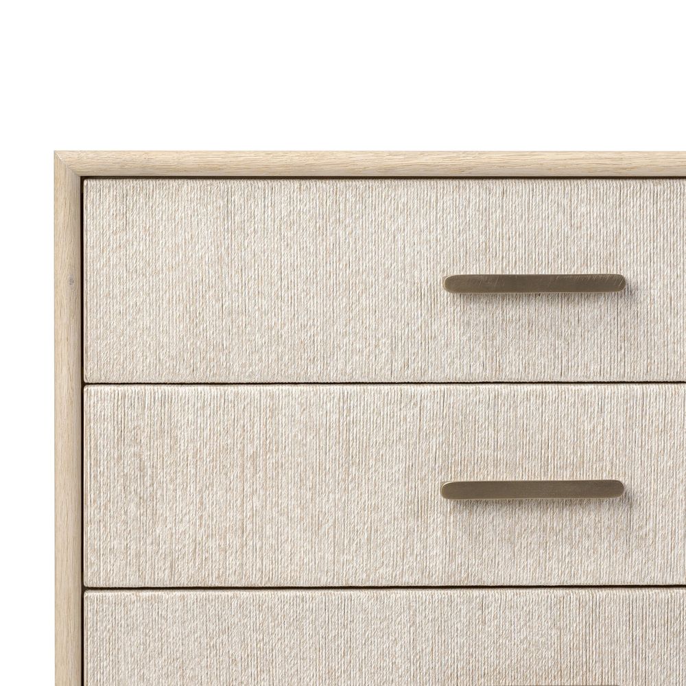 Rosenell 6 Drawer Dresser - Natural Paper Cord