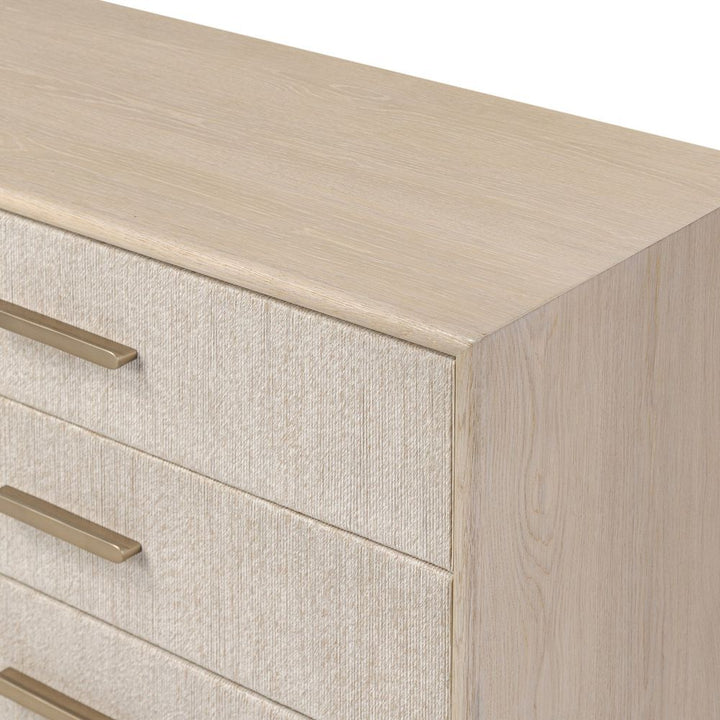 Dressers & Chests Rosenell 6 Drawer Dresser - Natural Paper Cord