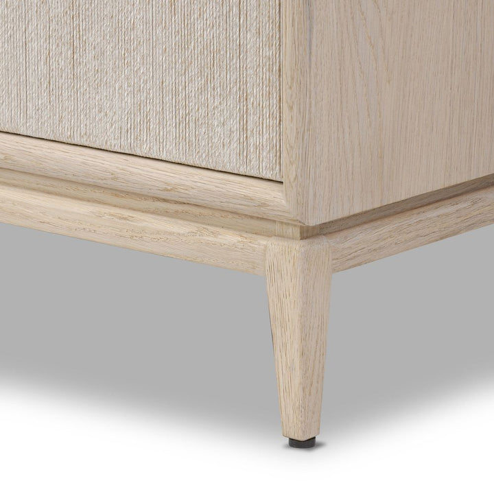 Rosenell 6 Drawer Dresser - Natural Paper Cord