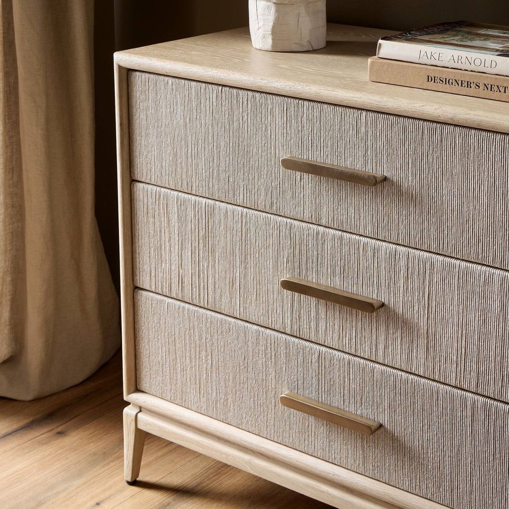 Dressers & Chests Rosenell 6 Drawer Dresser - Natural Paper Cord