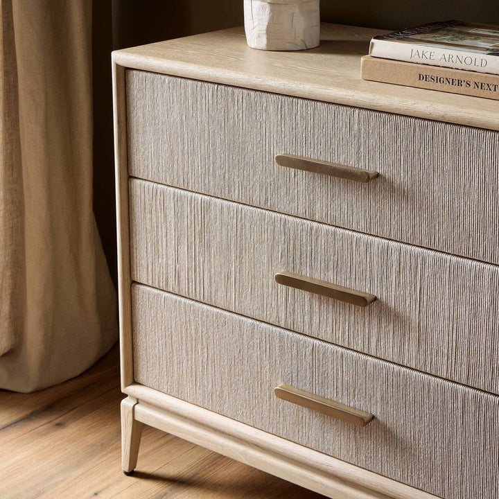 Dressers & Chests Rosenell 6 Drawer Dresser - Natural Paper Cord
