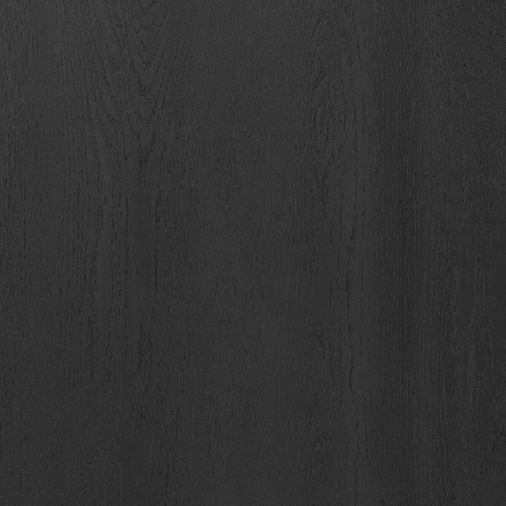 Coffee Tables Rosenell Square Coffee Table: Black Oak Veneer - Black Oak Solid - Black Paper Cord