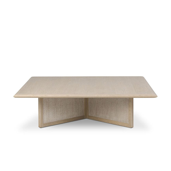 Coffee Tables Rosenell Square Coffee Table - Natural Oak Veneer