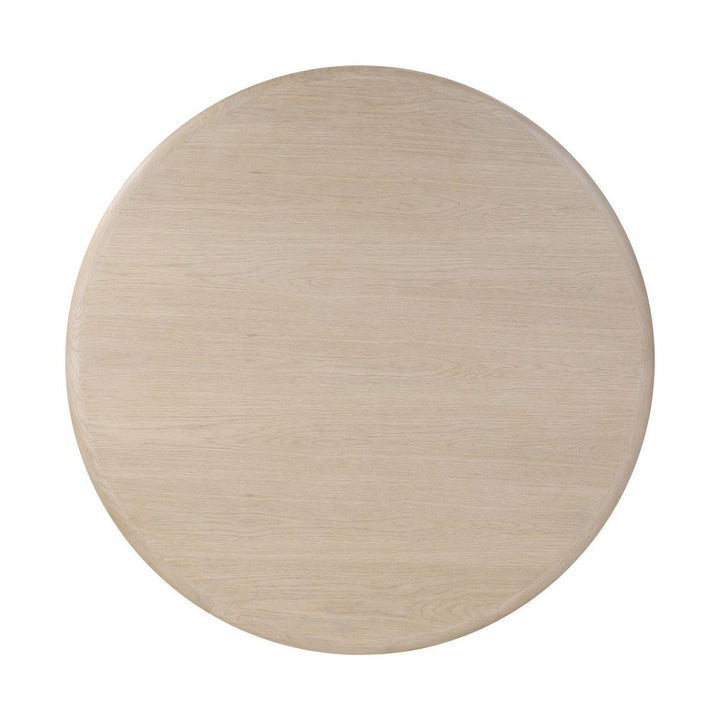 Rosenell Round Coffee Table - Natural Oak Veneer