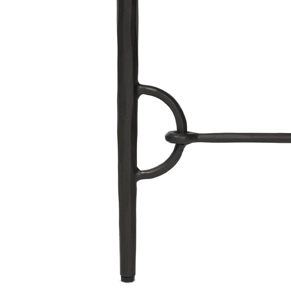Babylon Nightstand - Hammered Gunmetal