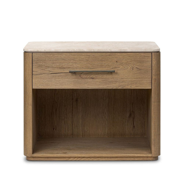 Nightstands Raleigh Nightstand - Cappuccino Marble