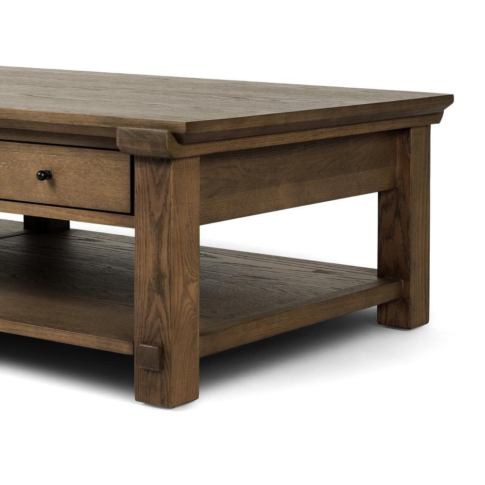 Coffee Tables Gardendale Coffee Table: Tan Oak - Tan Oak Veneer - Black Iron