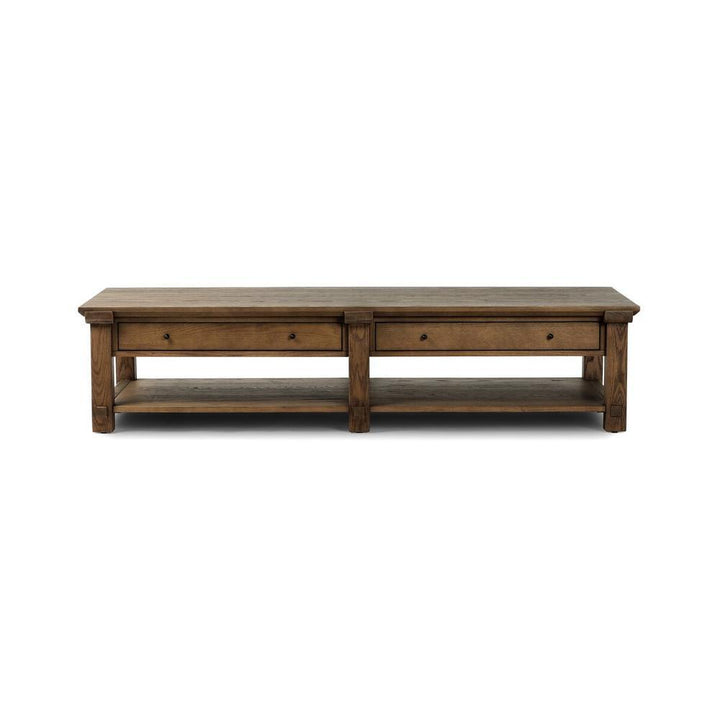 Coffee Tables Gardendale Coffee Table: Tan Oak - Tan Oak Veneer - Black Iron
