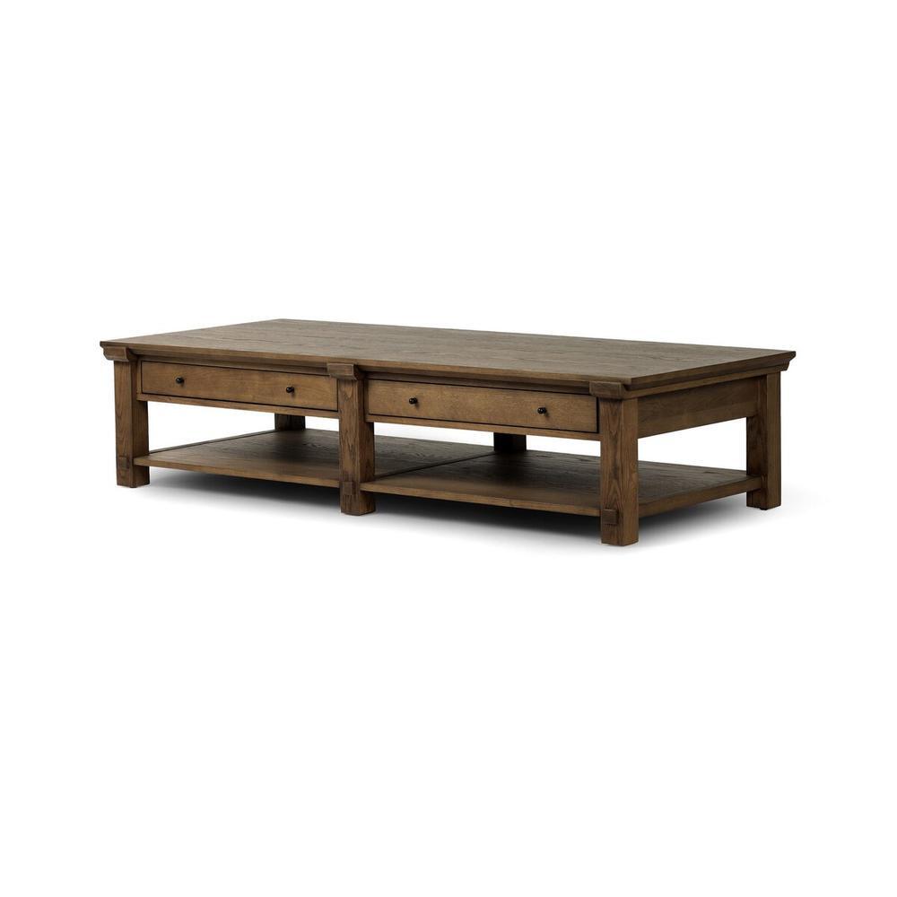 Coffee Tables Gardendale Coffee Table: Tan Oak - Tan Oak Veneer - Black Iron