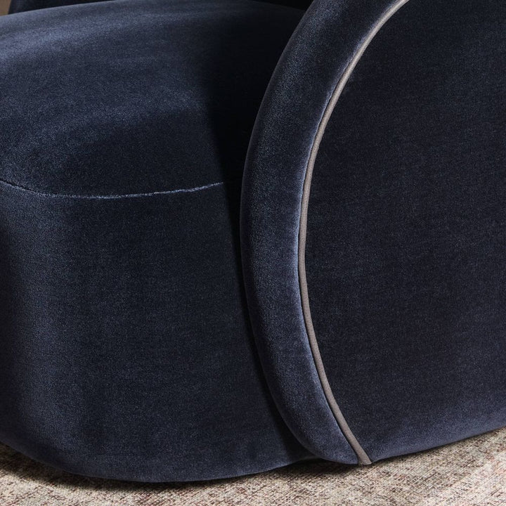 Laurrey Swivel Chair - Monte Navy