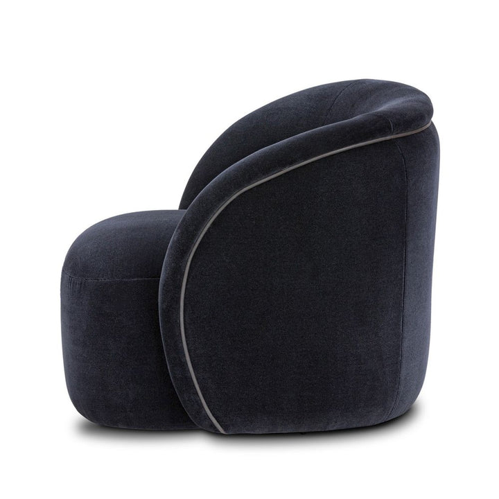 Lounge Chairs Laurrey Swivel Chair - Monte Navy