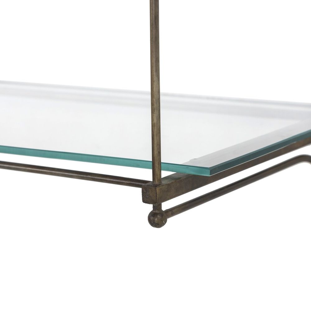 Romilly Shelves-Brushed Iron