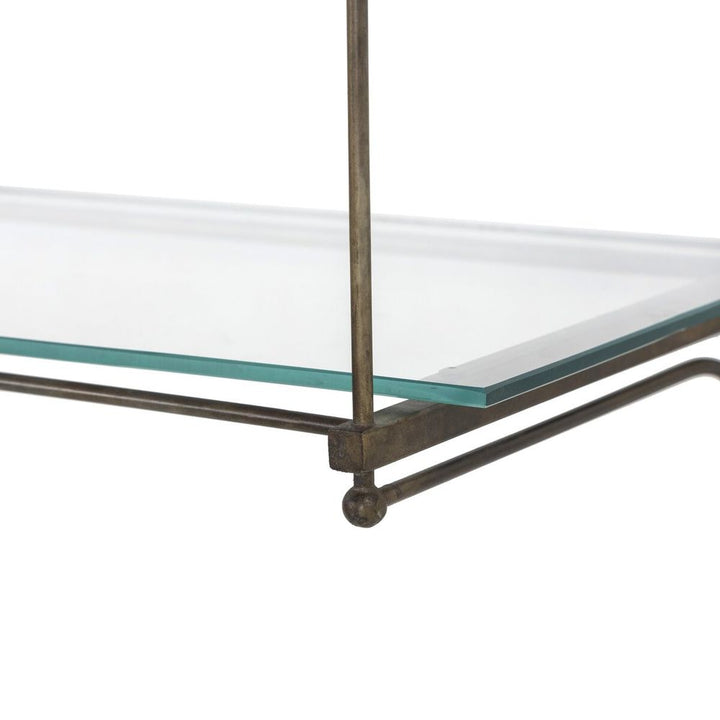 Romilly Shelves-Brushed Iron