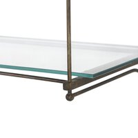 Romilly Shelves-Brushed Iron