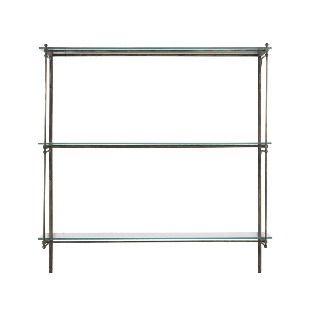 Romilly Shelves-Brushed Iron