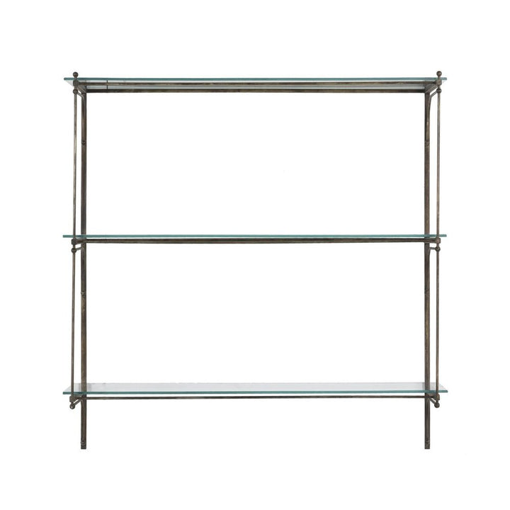 Romilly Shelves-Brushed Iron
