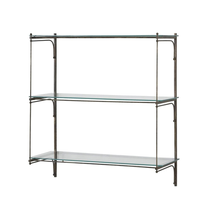 Romilly Shelves-Brushed Iron