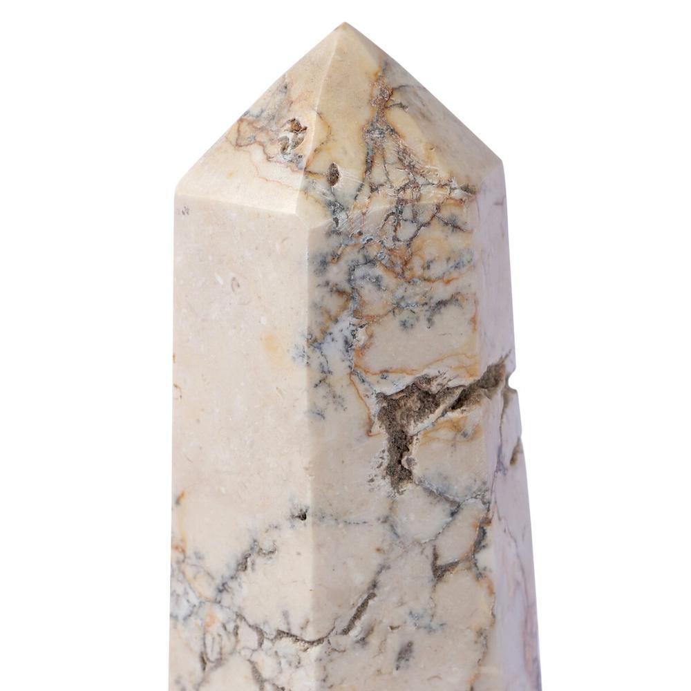Travertine Obelisk Set