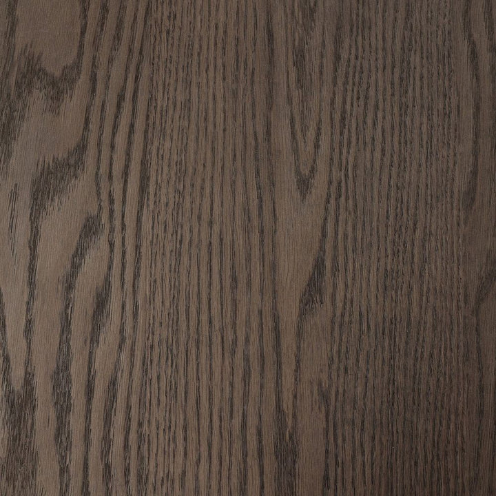 Ernest Square Dining Table: Shale Grey Oak Veneer - Shale Grey Oak - Copper Patina