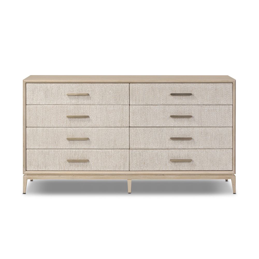 Dressers & Chests Rosenell 8 Drawer Dresser - Natural Paper Cord