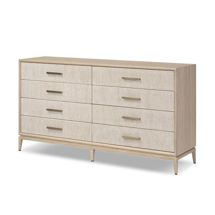 Dressers & Chests Rosenell 8 Drawer Dresser - Natural Paper Cord