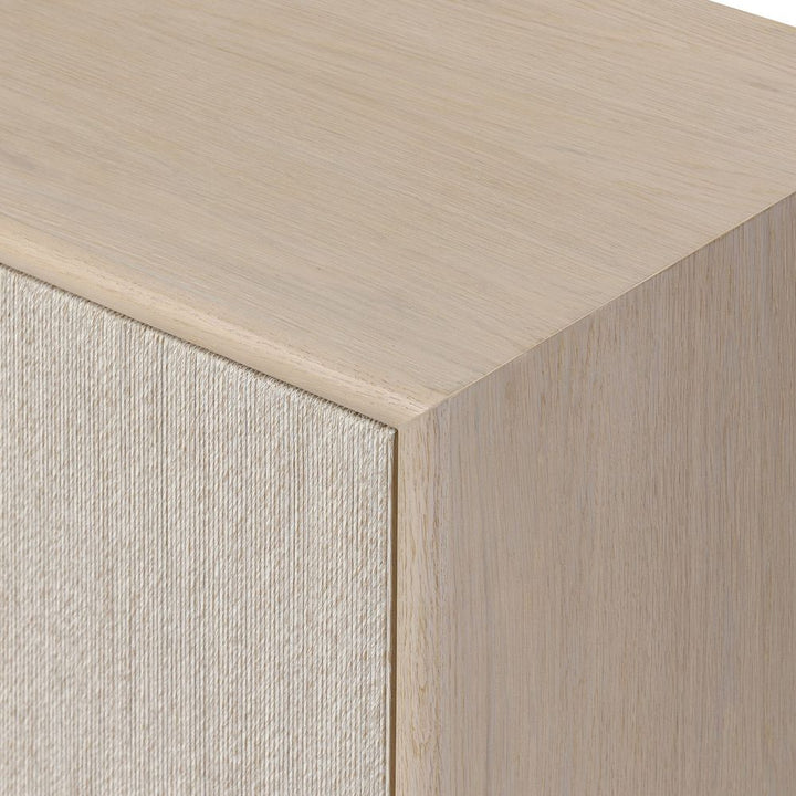 Rosenell Media Console - Natural Paper Cord
