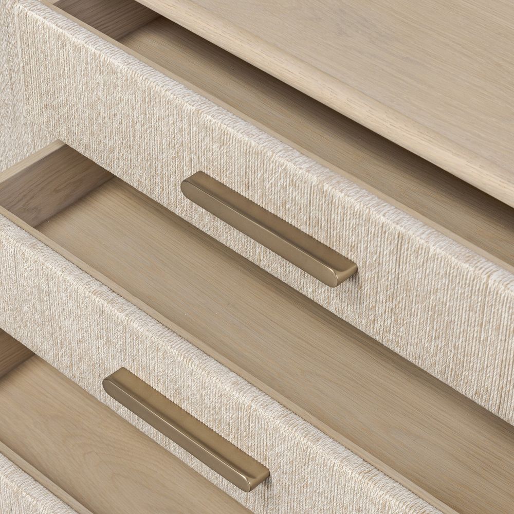 Rosenell Media Console - Natural Paper Cord