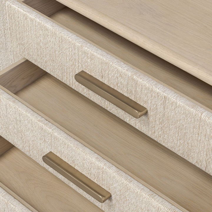 Rosenell Media Console - Natural Paper Cord