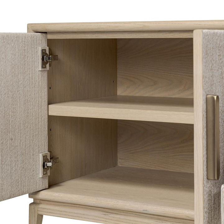 Rosenell Media Console - Natural Paper Cord