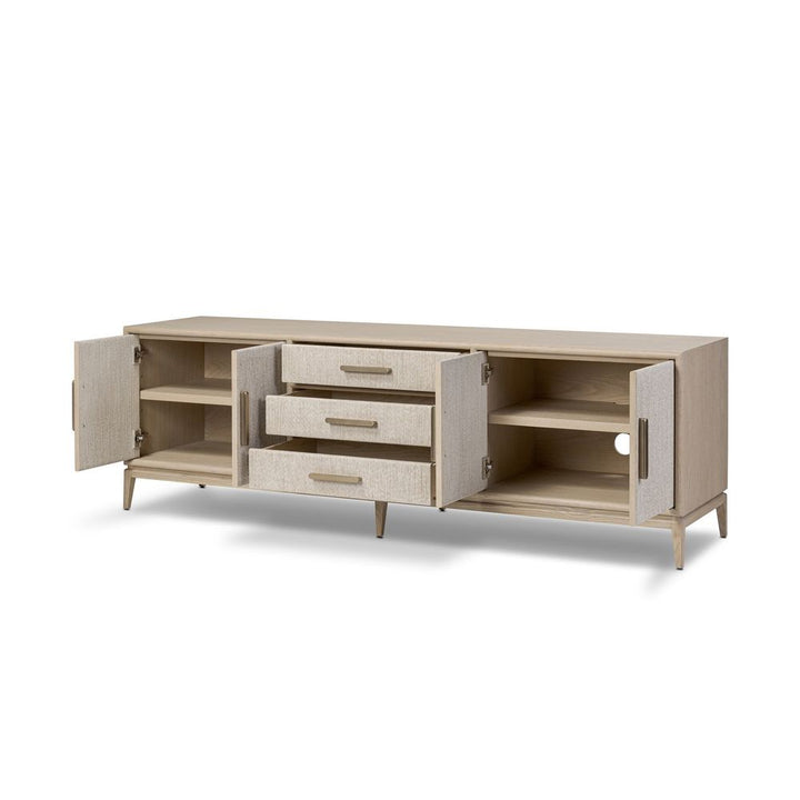Rosenell Media Console - Natural Paper Cord