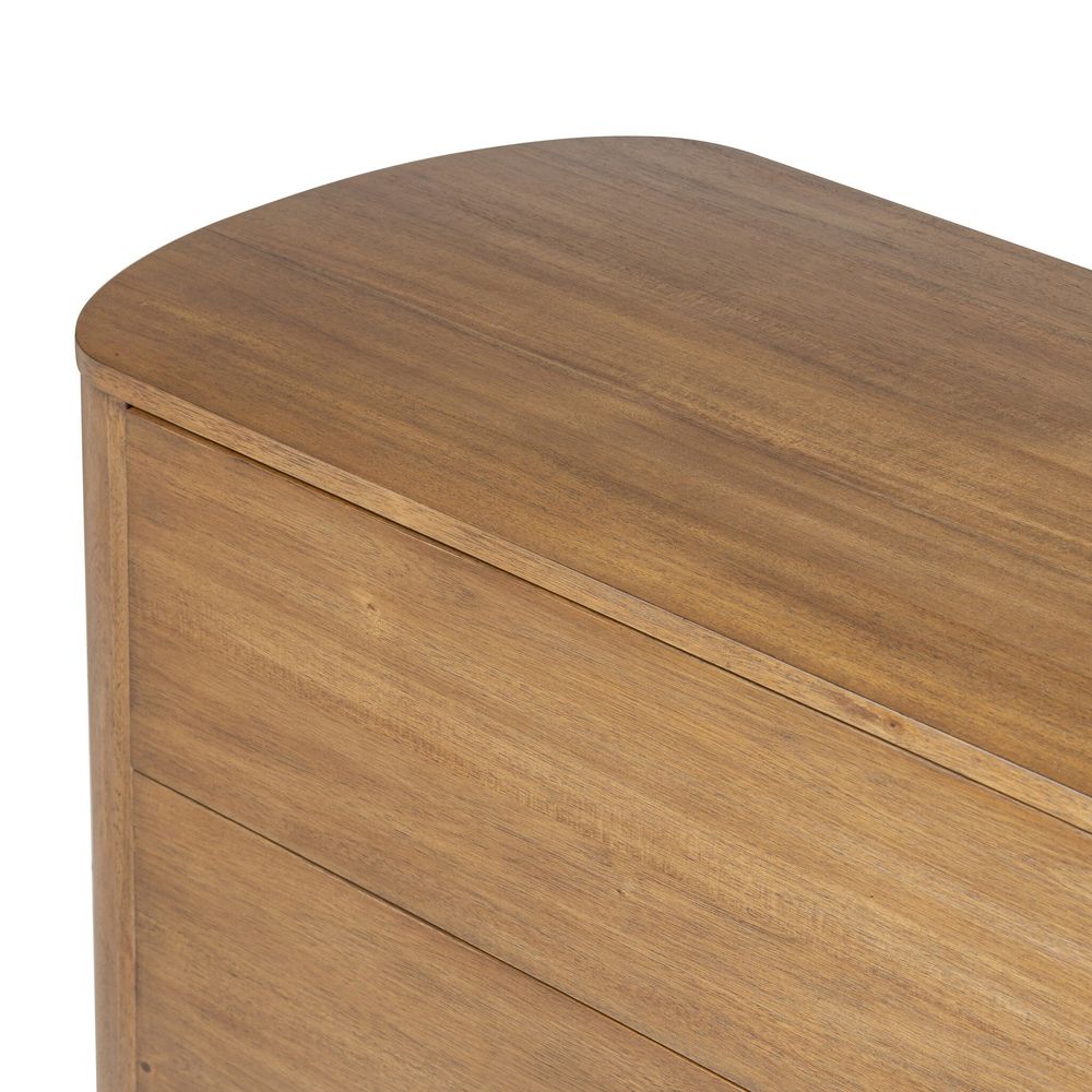 Paden 6 Drawer Dresser - Seasoned Brown Acacia