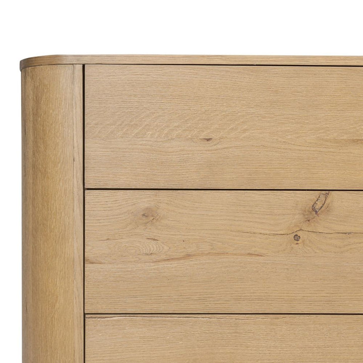 Dressers & Chests Paden 6 Drawer Dresser - Worn Oak Veneer