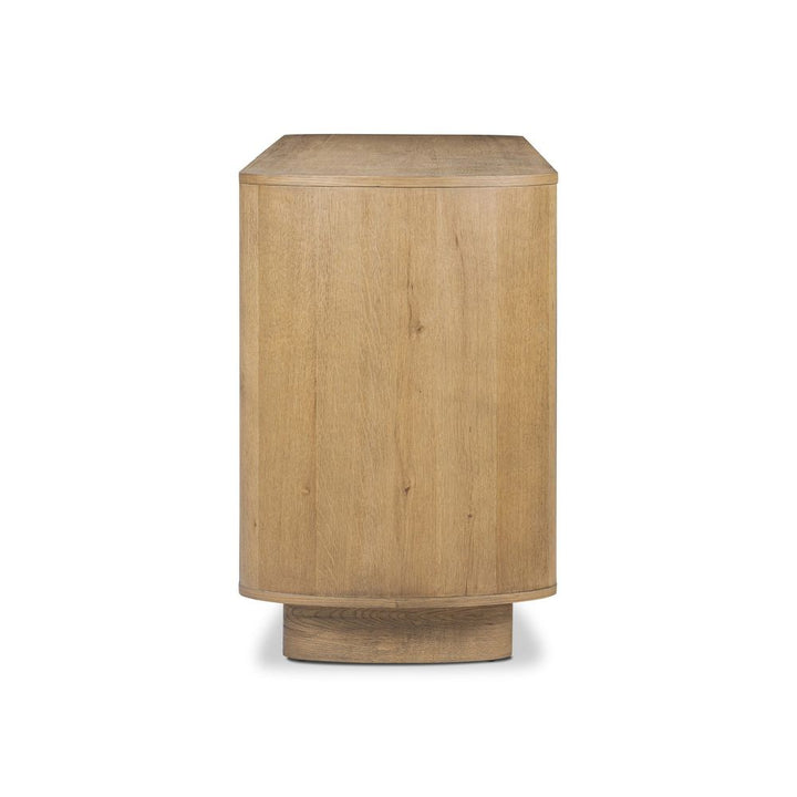 Dressers & Chests Paden 6 Drawer Dresser - Worn Oak Veneer