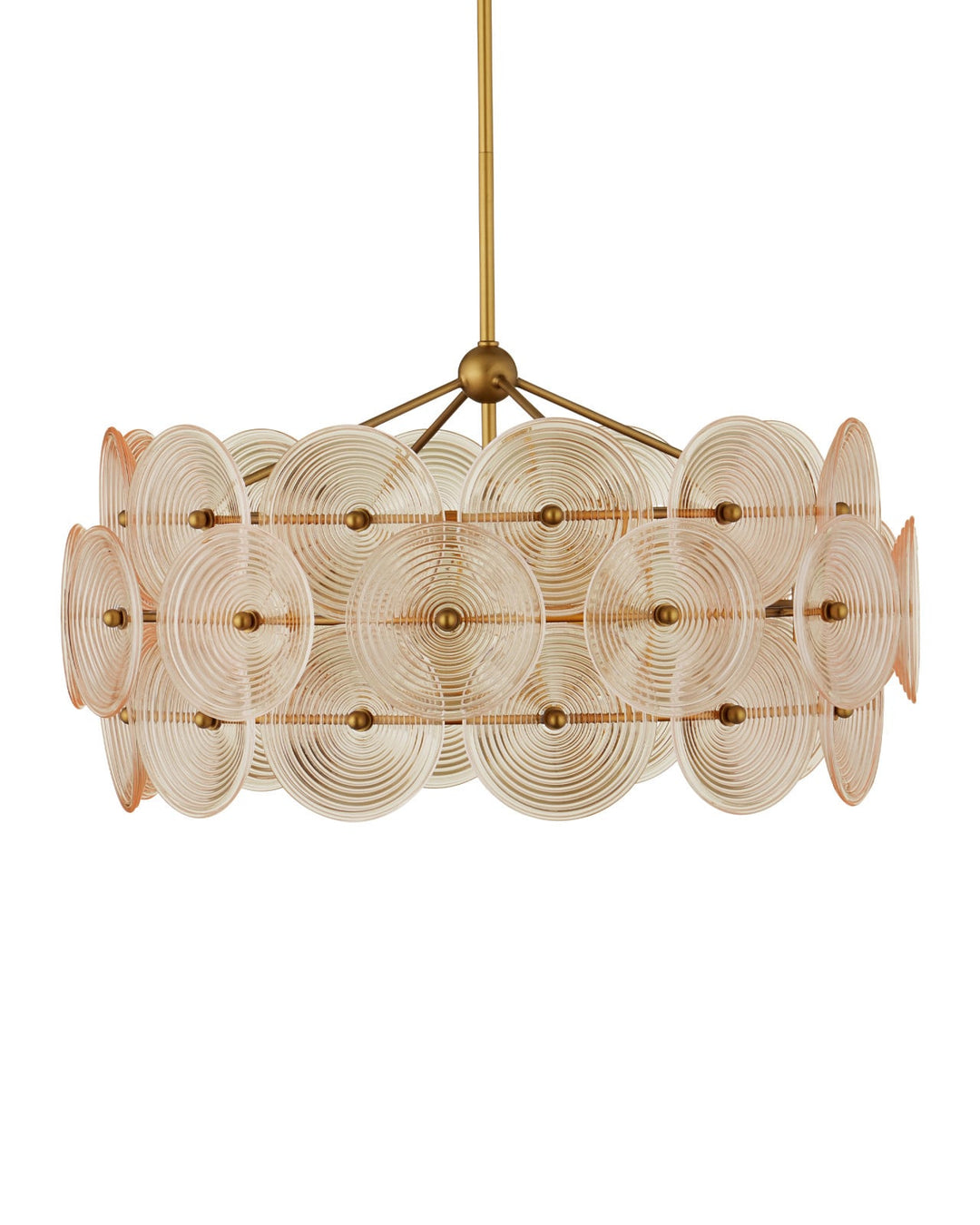 Chandeliers Whirlwind Medium Gold Chandelier