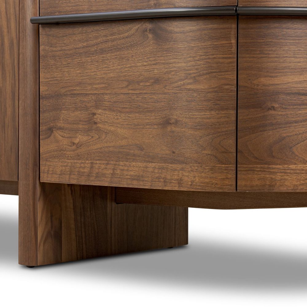 Theo Sideboard-Dark Brown Walnut Veneer