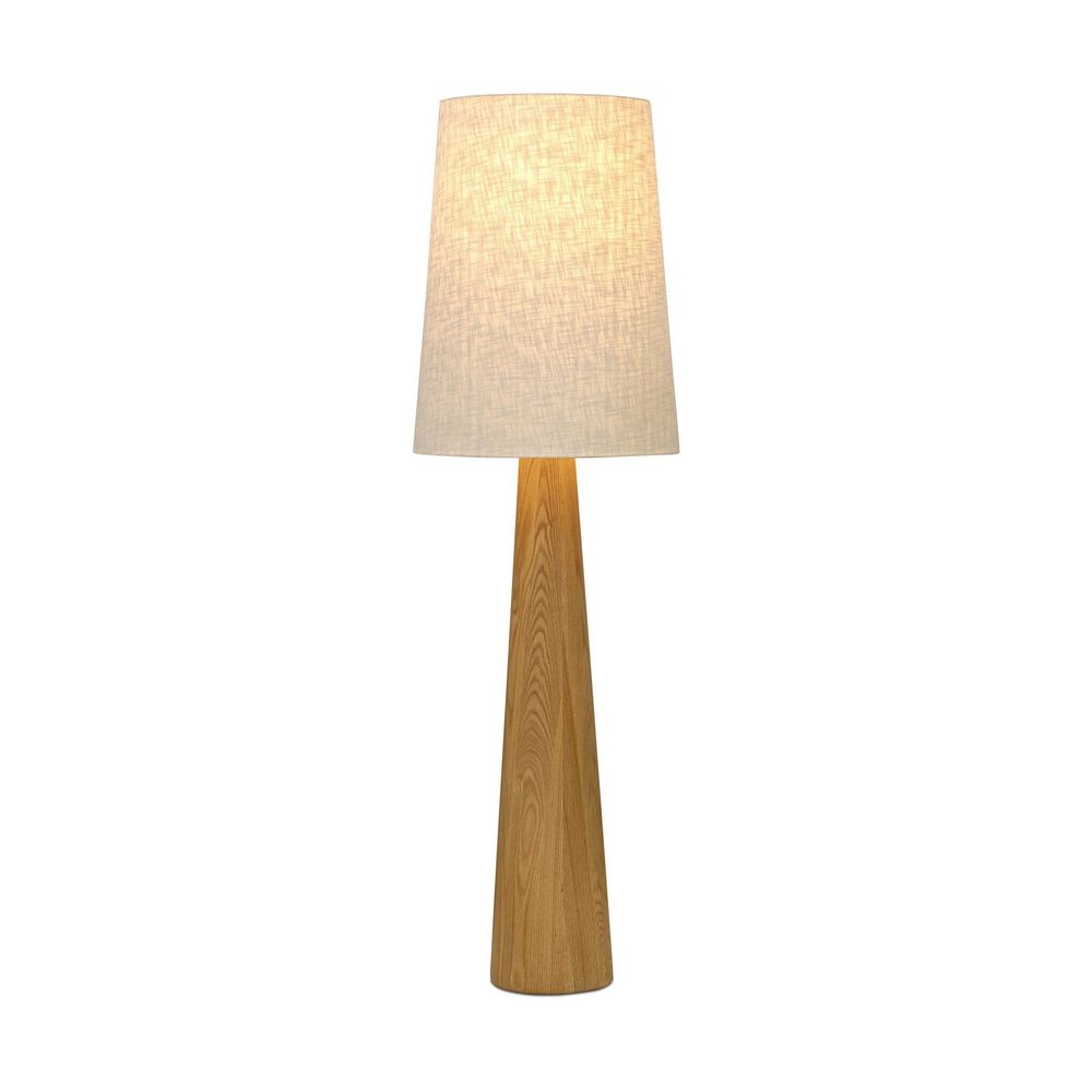 Floor Lamps Nora Drum Floor Lamp - Light Oak