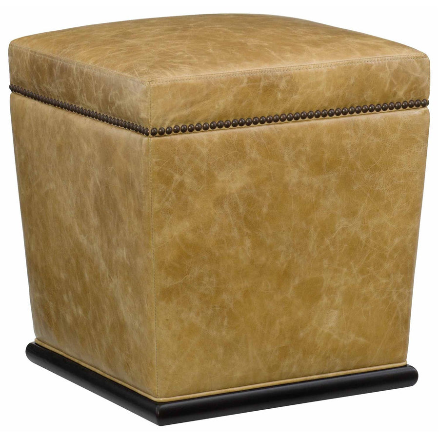 Remy Leather Ottoman-Bernhardt-BHDT-2501L-Stools & Ottomans-1-France and Son