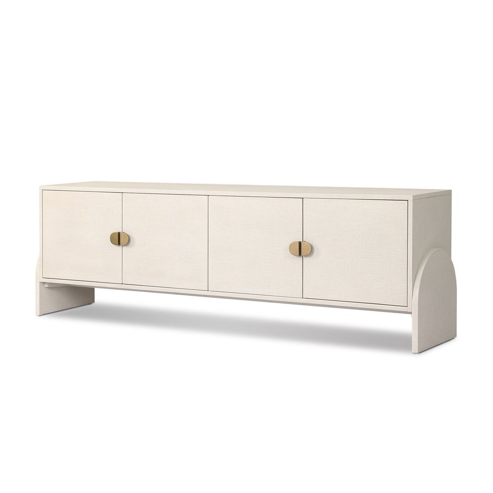 TV Stands & Media Consoles Cressida Media Console - Ivory Painted Linen