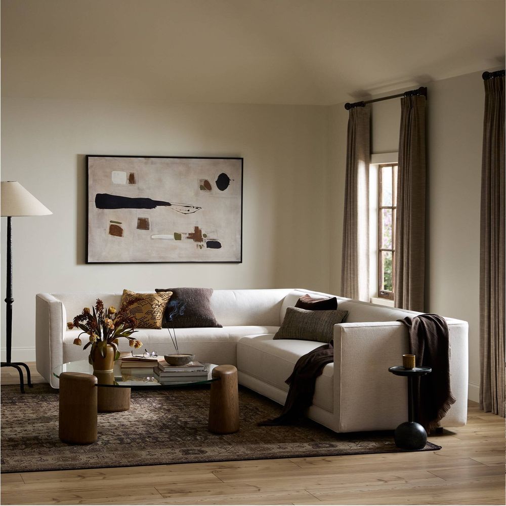 Phillip 2-Piece Sectional - Crypton Nomad Snow