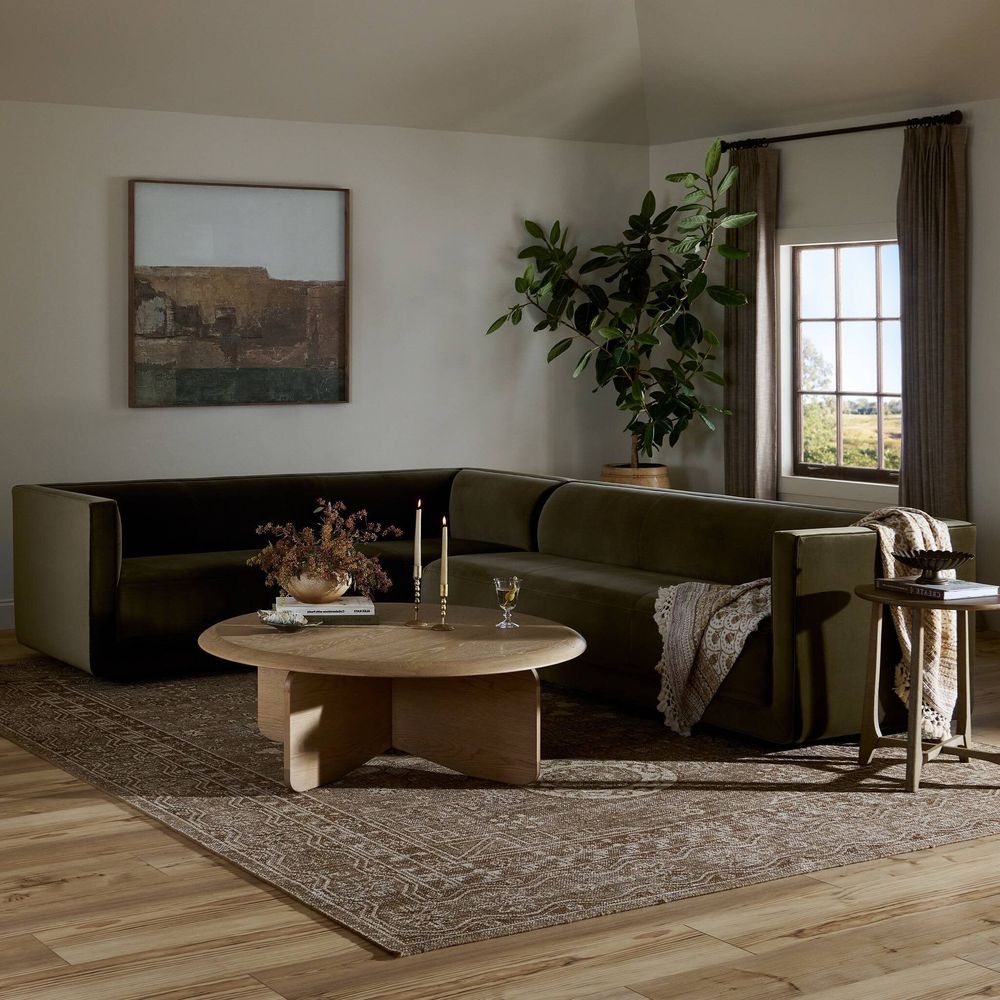 Sectionals Phillip 2-Piece Sectional - Surrey Olive